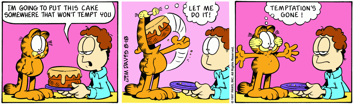 Garfield, August 18, 1997