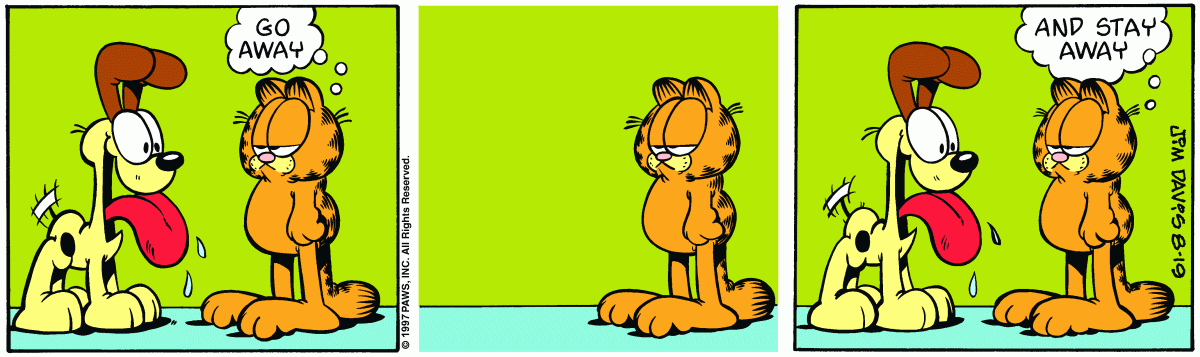 Garfield, August 19, 1997