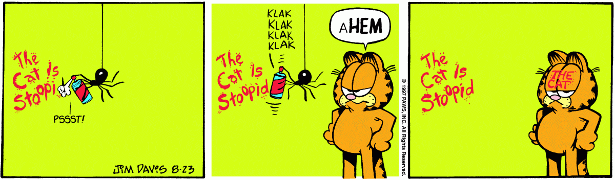 Garfield, August 23, 1997
