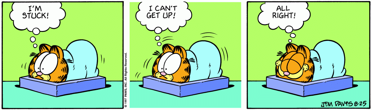 Garfield, August 25, 1997