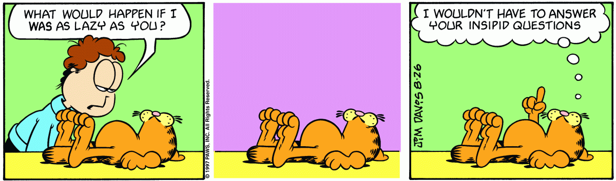 Garfield, August 26, 1997