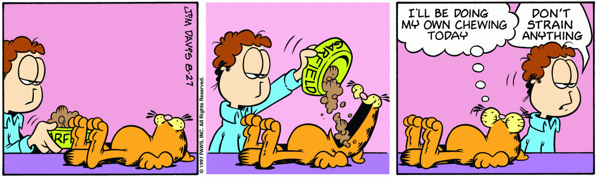Garfield, August 27, 1997