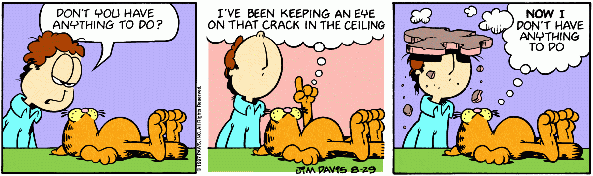 Garfield, August 29, 1997