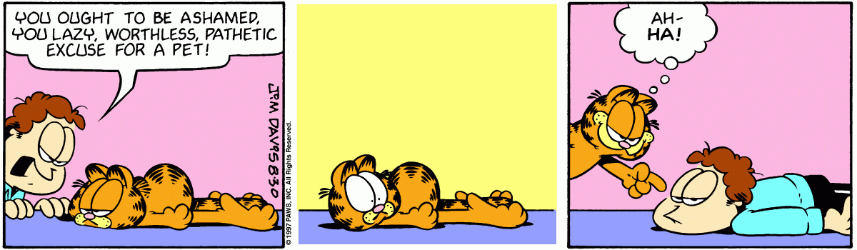 Garfield, August 30, 1997