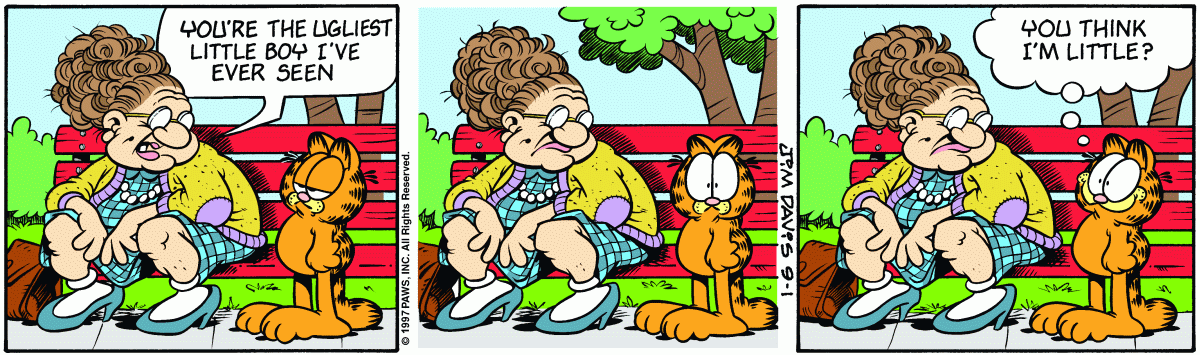Garfield, September 1, 1997