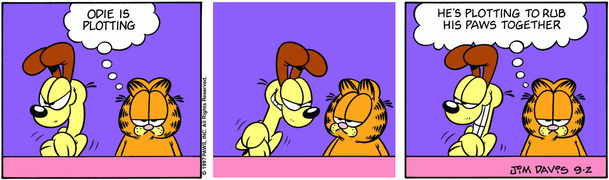 Garfield, September 2, 1997