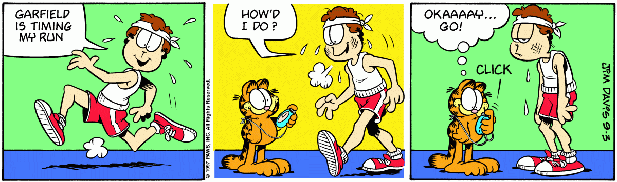 Garfield, September 3, 1997