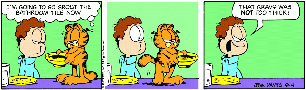 Garfield, September 4, 1997