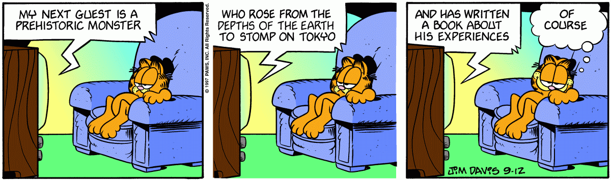 Garfield, September 12, 1997