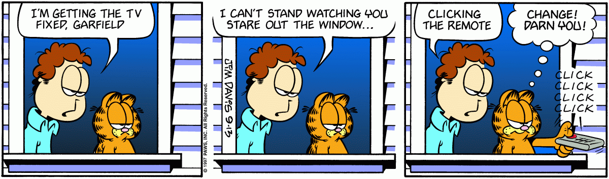 Garfield, September 13, 1997