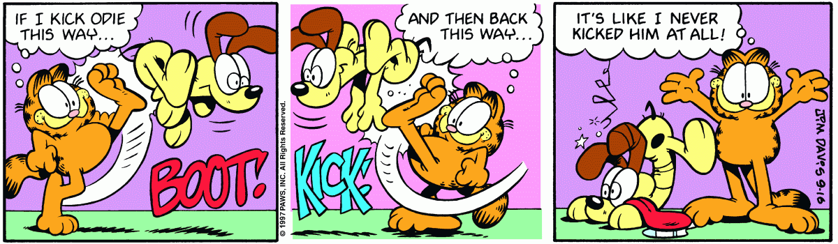 Garfield, September 16, 1997