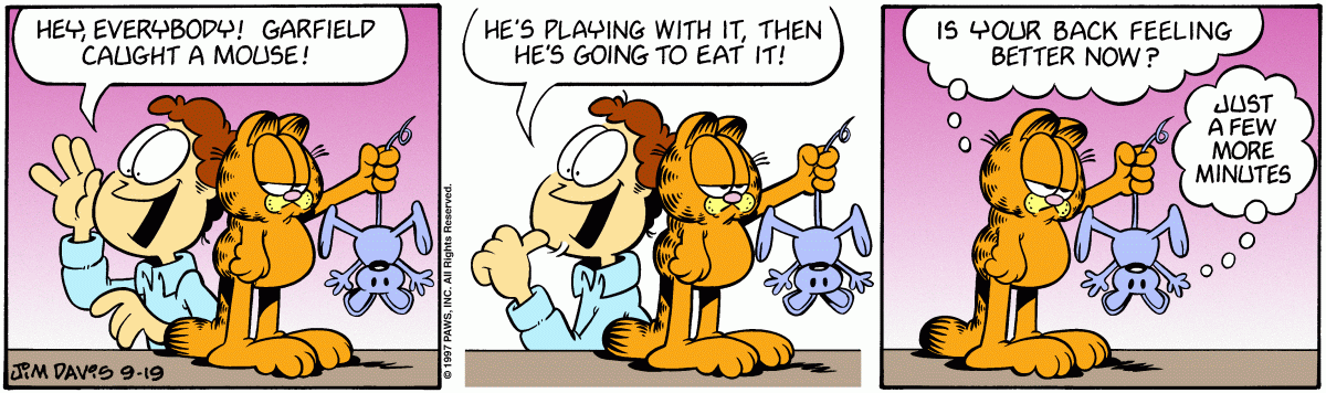 Garfield, September 19, 1997