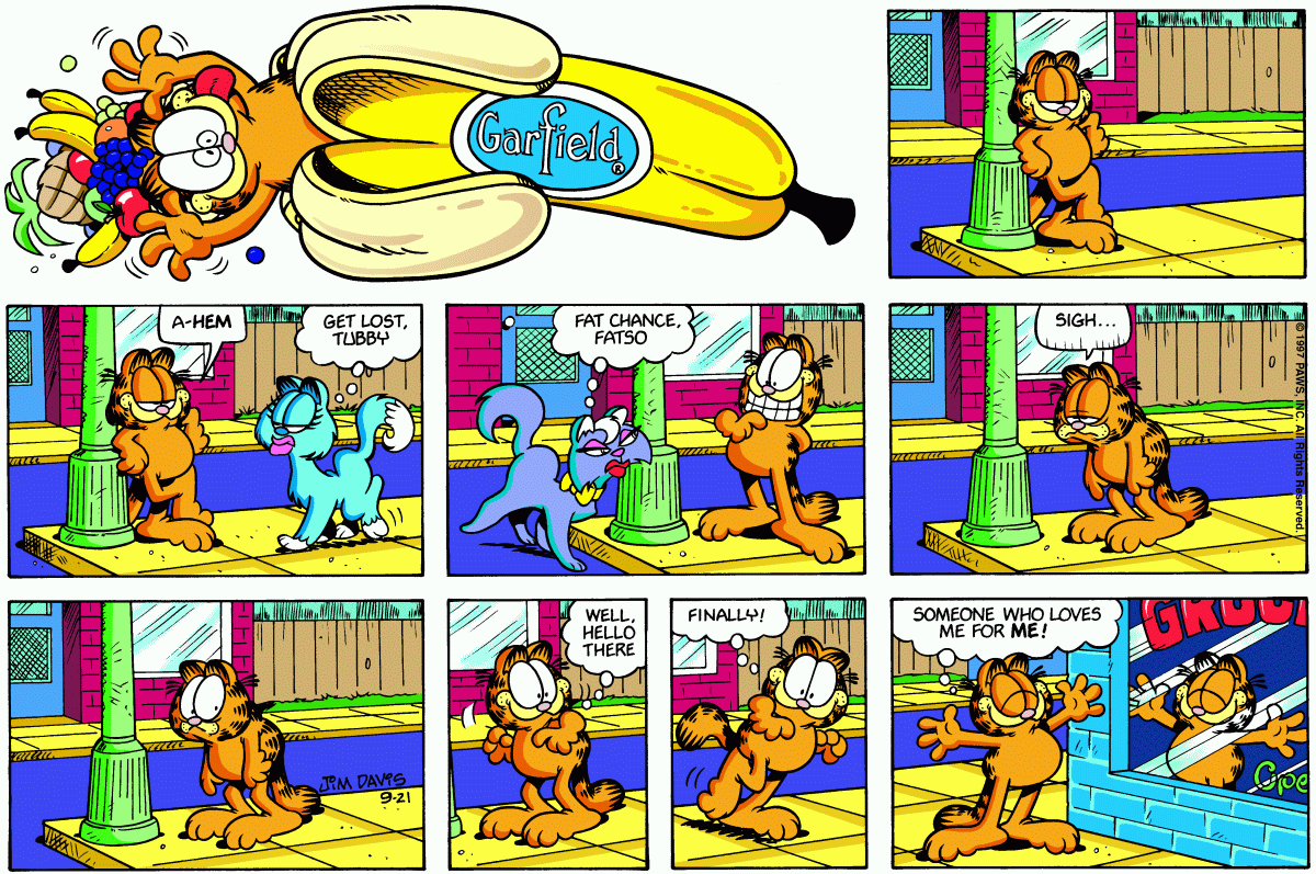Garfield, September 21, 1997