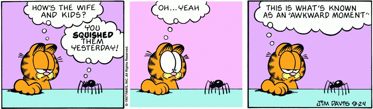 Garfield, September 24, 1997