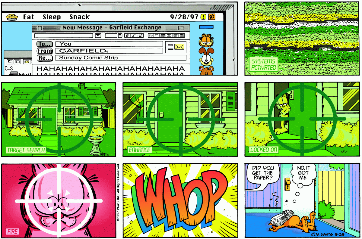 Garfield, September 28, 1997