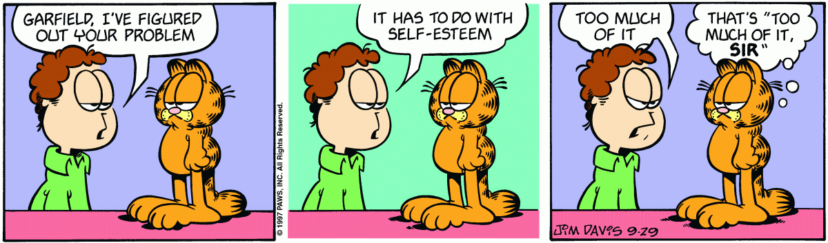 Garfield, September 29, 1997