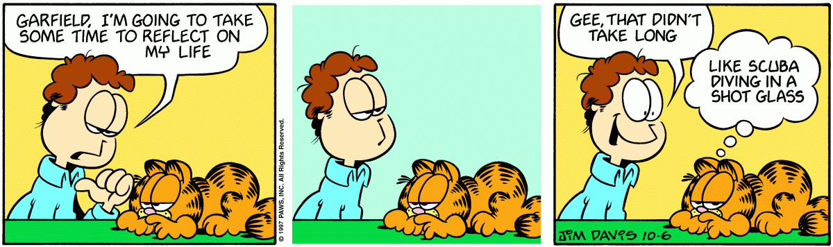 Garfield, October 6, 1997