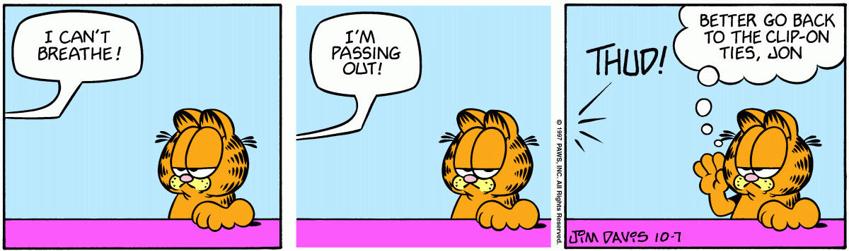 Garfield, October 7, 1997