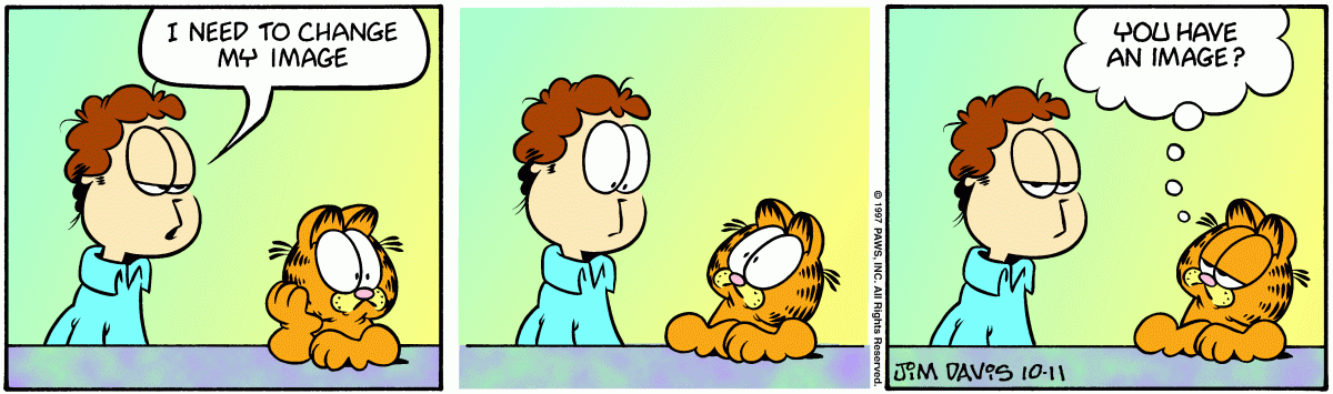 Garfield comic strip for Saturday, October 11, 1997