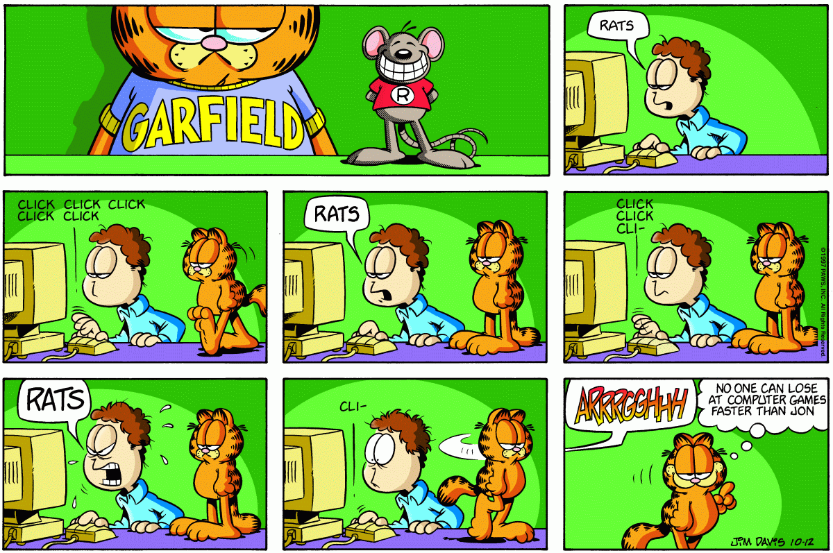 Garfield, October 12, 1997