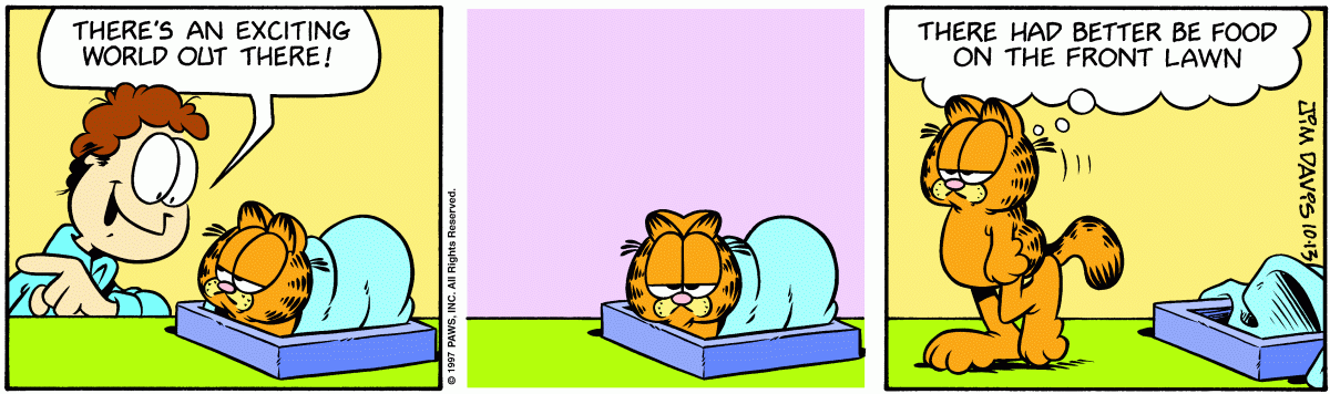 Garfield, October 13, 1997