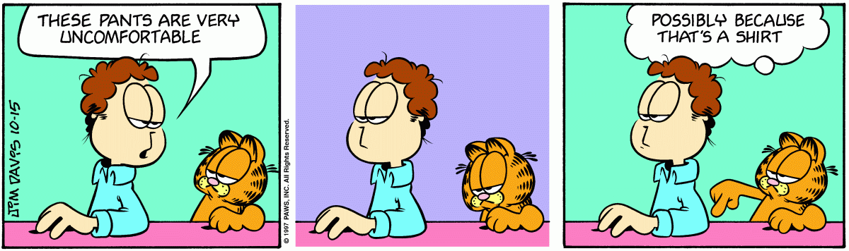 Garfield, October 15, 1997