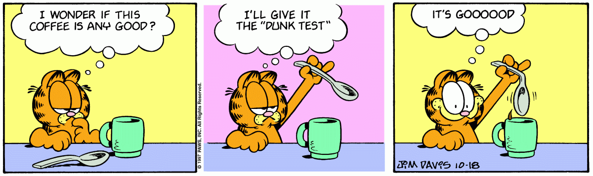 Garfield, October 18, 1997