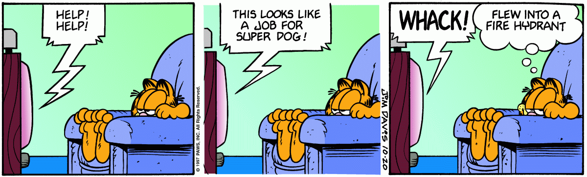 Garfield, October 20, 1997