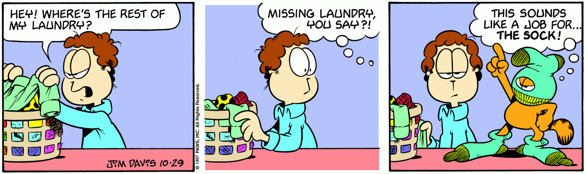 Garfield, October 29, 1997