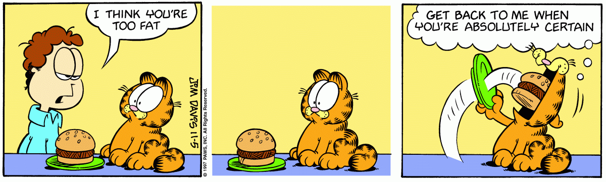 Garfield, November 5, 1997