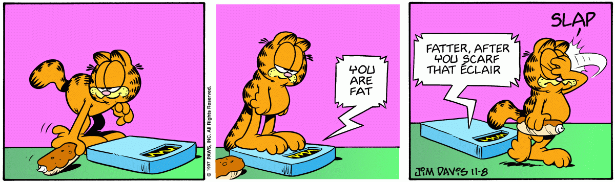 Garfield, November 8, 1997