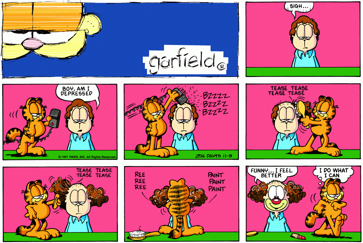 Garfield, November 9, 1997