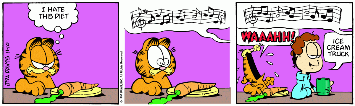Garfield, November 10, 1997