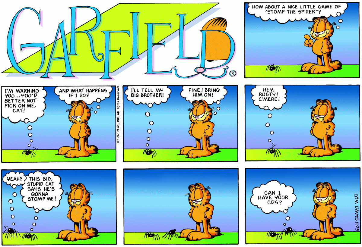 Garfield, November 23, 1997