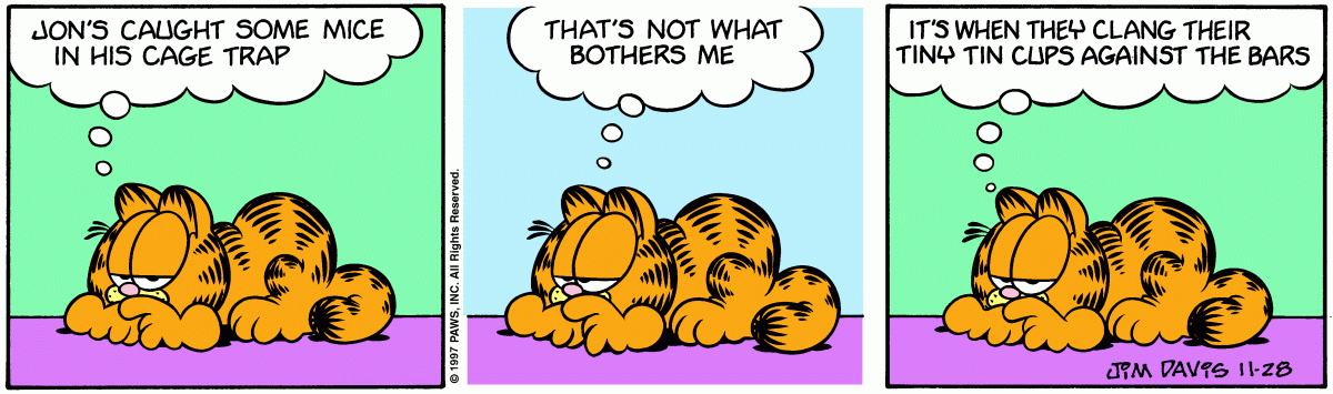 Garfield, November 28, 1997