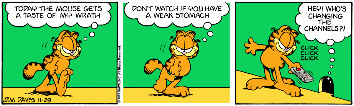Garfield, November 29, 1997