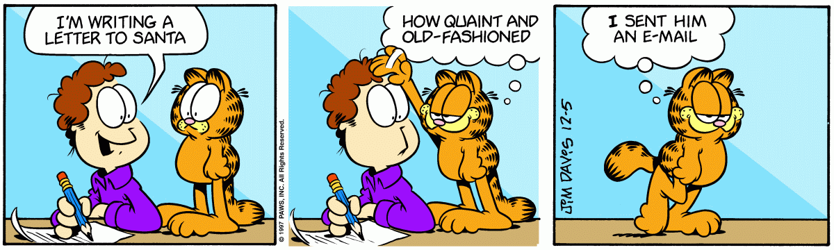 Garfield, December 5, 1997
