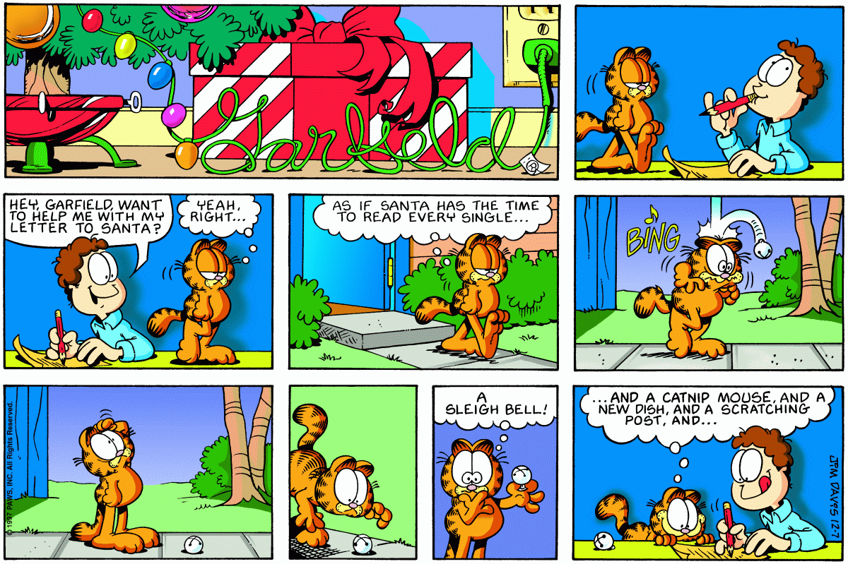 Garfield, December 7, 1997