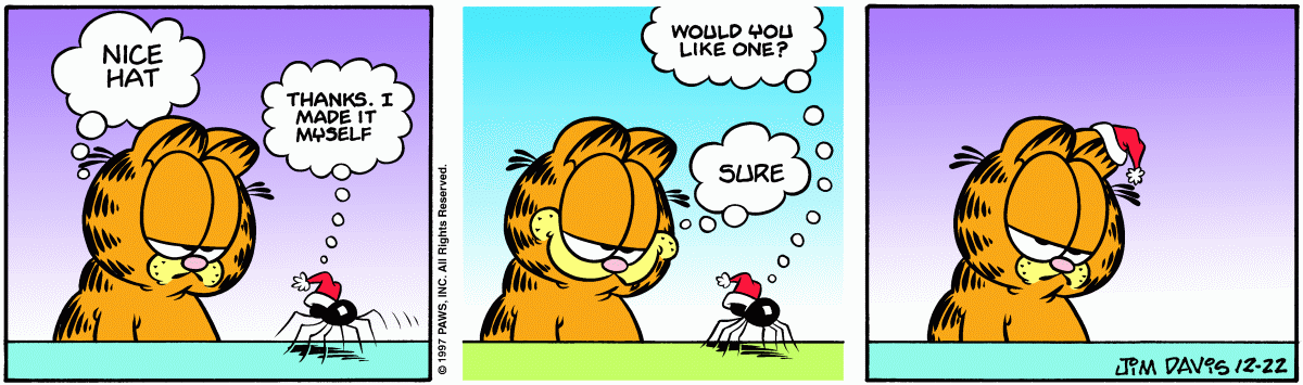 Garfield, December 22, 1997