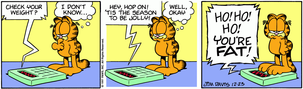 Garfield, December 23, 1997