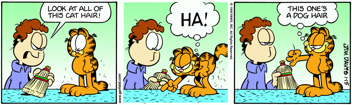Garfield, January 15, 1998