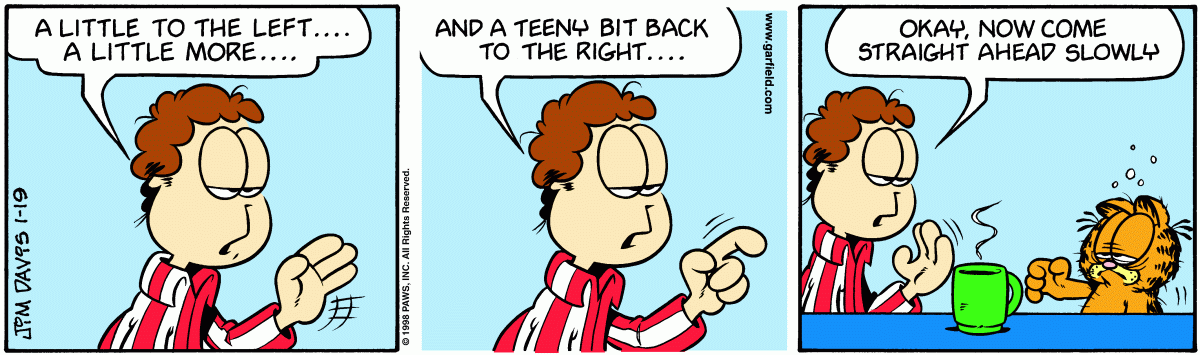 Garfield, January 19, 1998