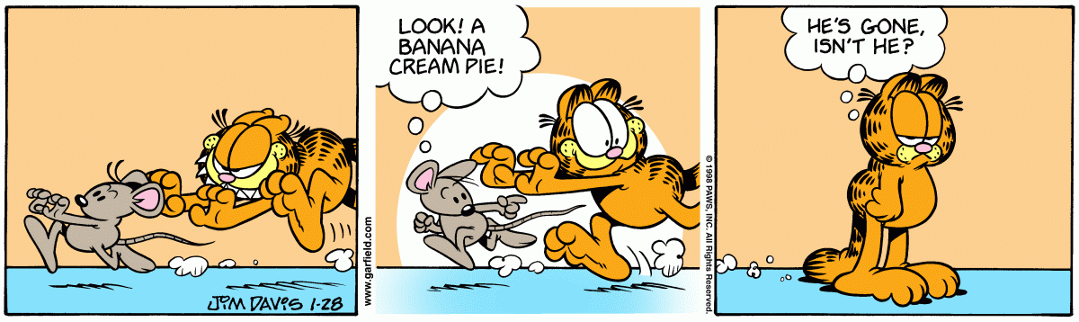 Garfield, January 28, 1998