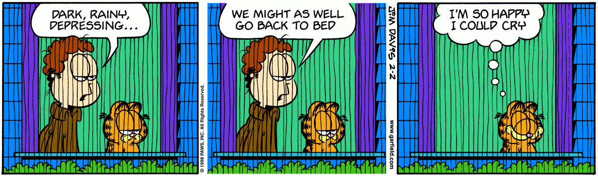 Garfield, February 2, 1998