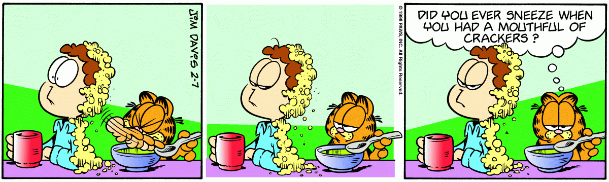 Garfield, February 7, 1998