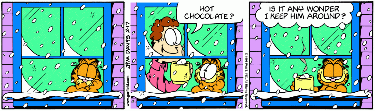 Garfield, February 17, 1998