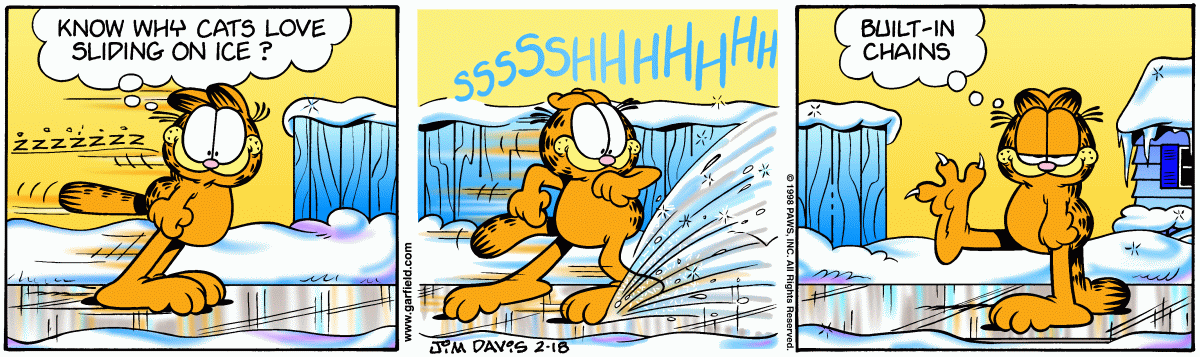 Garfield, February 18, 1998