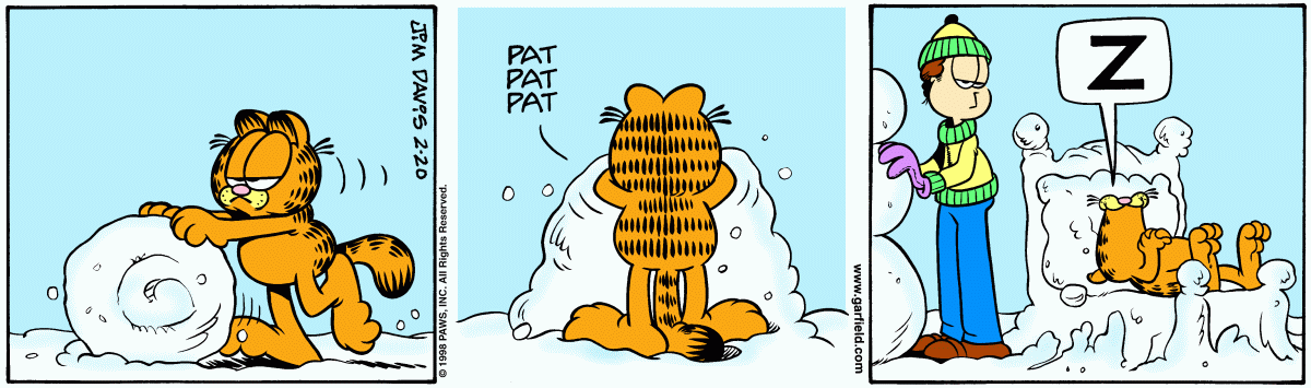 Garfield, February 20, 1998