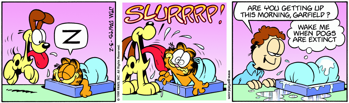 Garfield, March 2, 1998