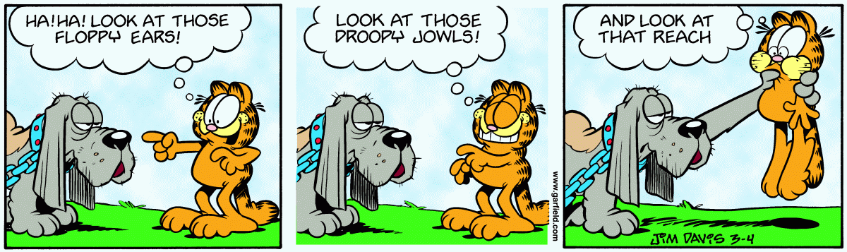 Garfield, March 4, 1998